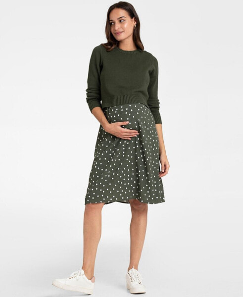 Women's 2 in 1 Maternity and Nursing Dress