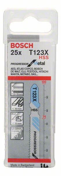 Bosch Stichsägeblatt T 123 XF Progressor for Metal