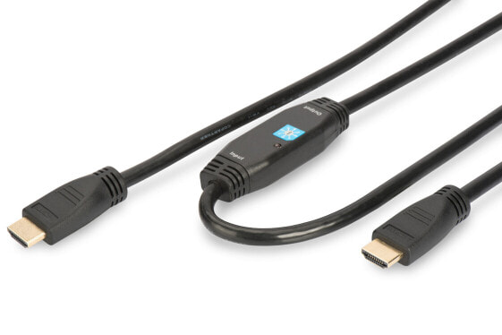 ASSMANN Electronic 15m HDMI AM/AM HDMI кабель HDMI Тип A (Стандарт) Черный AK-330105-150-S