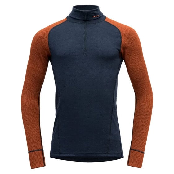 DEVOLD OF NORWAY Duo Active Merino 205 half zip long sleeve T-shirt