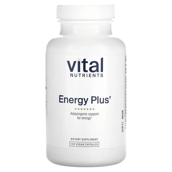 Витаминный комплекс энергетический Vital Nutrients Energy Plus, 120 капсул