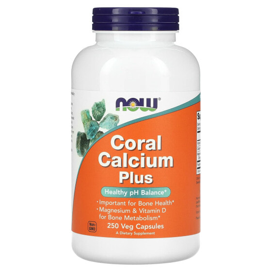 Coral Calcium Plus, 250 Veg Capsules