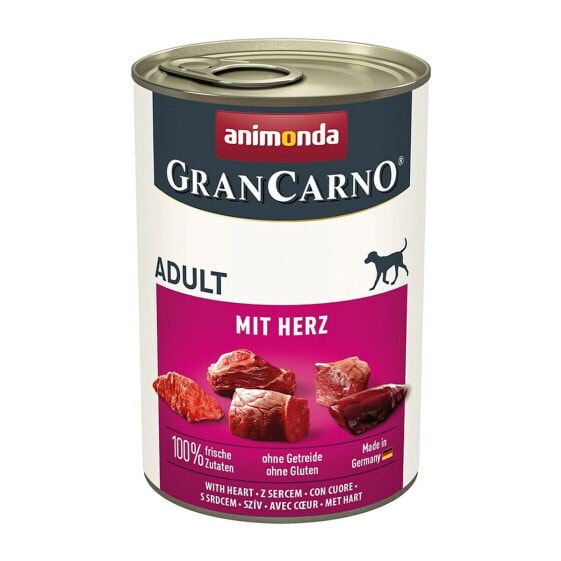 Wet food Animonda Grancarno Adult mit Herz Birds 400 g