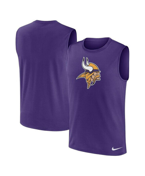 Men's Purple Minnesota Vikings Blitz Legend Muscle Perform Tank Top