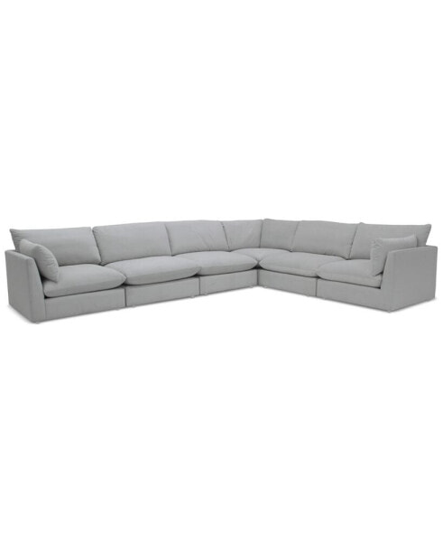 Marsten 168" 6-Pc. Fabric Sectional, Created for Macy's