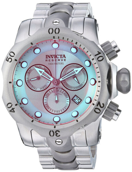 Часы Invicta Reserve Quartz Silver Watch