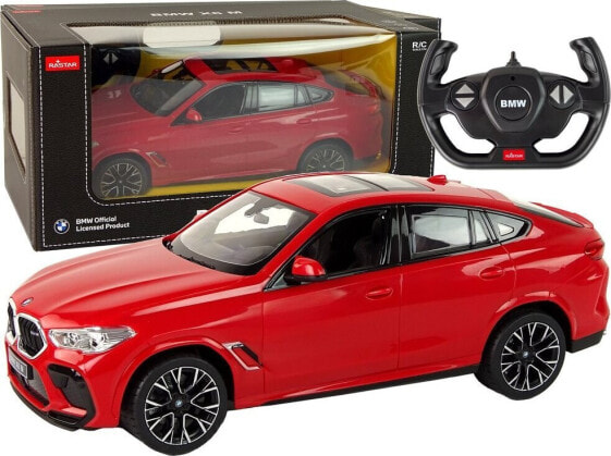 Rastar Auto R/C Bmw X6 M 1:14 Rastar Czerwone