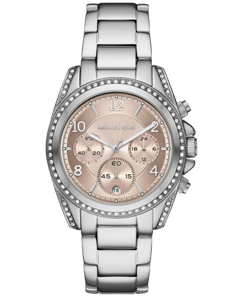 Women's Chronograph Blair Stainless Steel Bracelet Watch 39mm