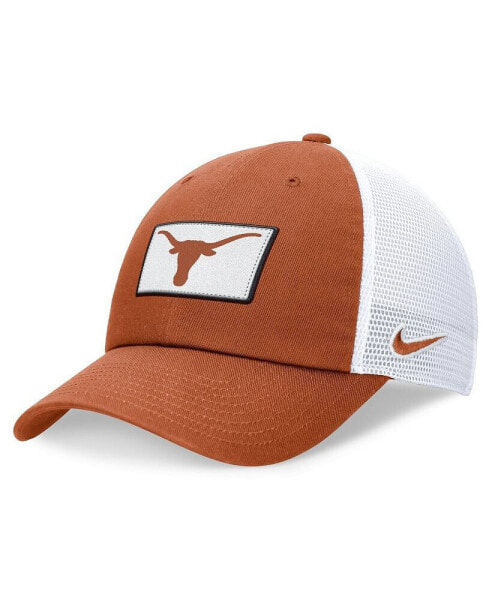 Men's Texas Orange/White Texas Longhorns Primetime Club Trucker Adjustable Hat