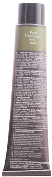 Permanente Creme-Haarfarbe ohne Ammoniak - I.C.O.N. Ecotech Color Natural Hair Color Pure Translucent