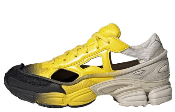 Кроссовки Adidas originals Ozweego Replicant X Raf Simons желто-коричневые