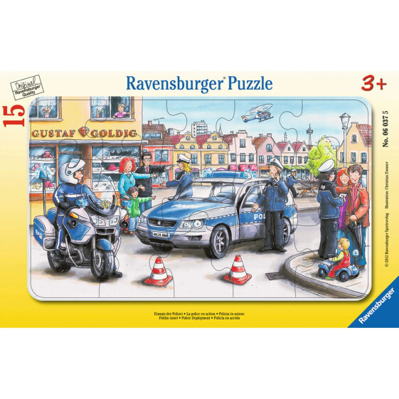 Пазл полицейских 15 деталей Ravensburger 06037