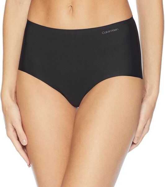 Calvin Klein 174182 Womens Invisibles High Waist Hipster Panty Black Size Small