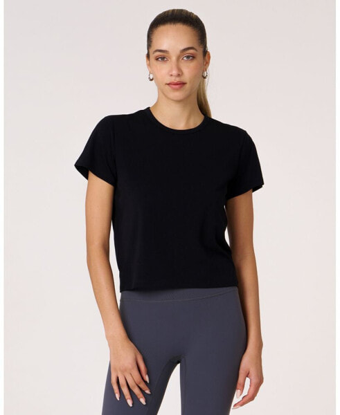 Women's Rebody Essentials Crop Tee For Women