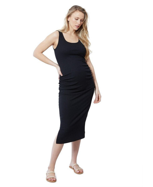 Maternity Everywear Ribbed Tank Dress