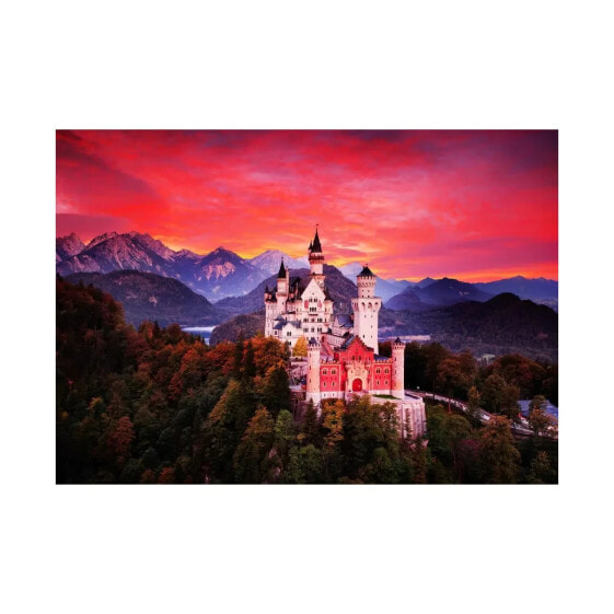 Пазл с замками и дворцами Neuschwanstein 1000 деталей от Bluebird Puzzle