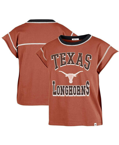 Women's Texas Orange Texas Longhorns Sound Up Maya Cutoff T-shirt