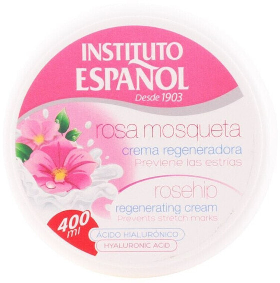 Regenerierende Körpercreme gegen Dehnungsstreifen mit Hagebutte und Hyaluronsäure - Instituto Espanol Rosehip Regenerating Body Cream 50 ml