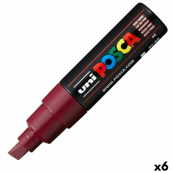 felt-tip pens POSCA PC-8K Maroon 6 Units