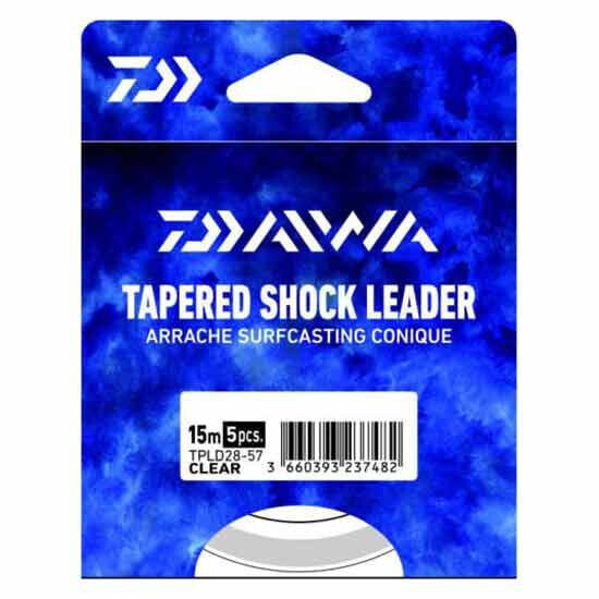 DAIWA Arrache Surfcasting tapered leader 5x15 m