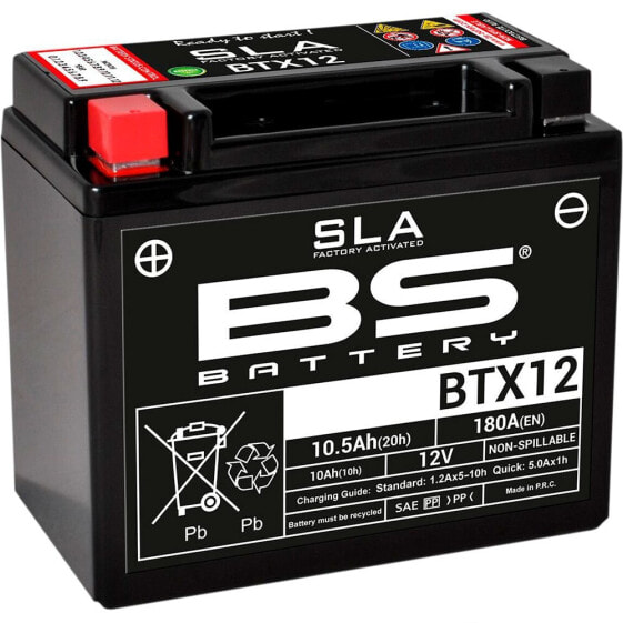 BS BATTERY BTX12 SLA 12V 180 A Battery