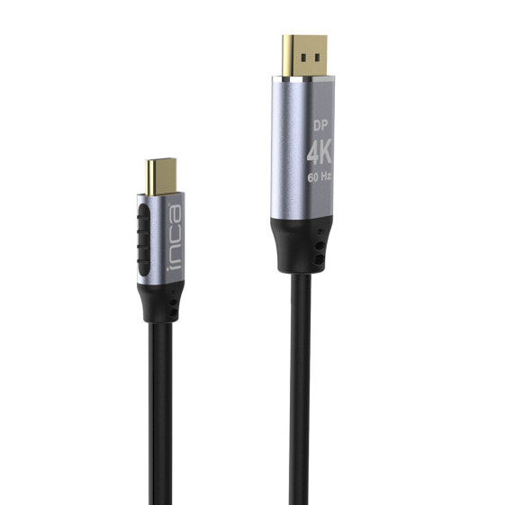 Cian Technology GmbH INCA USB Kabel ITCD-20 TYPE-C ZUM Displayport 4K 2 Mz, 2m - Cable - Digital