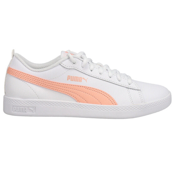 Puma Smash V2 L Womens White Sneakers Casual Shoes 365208-26
