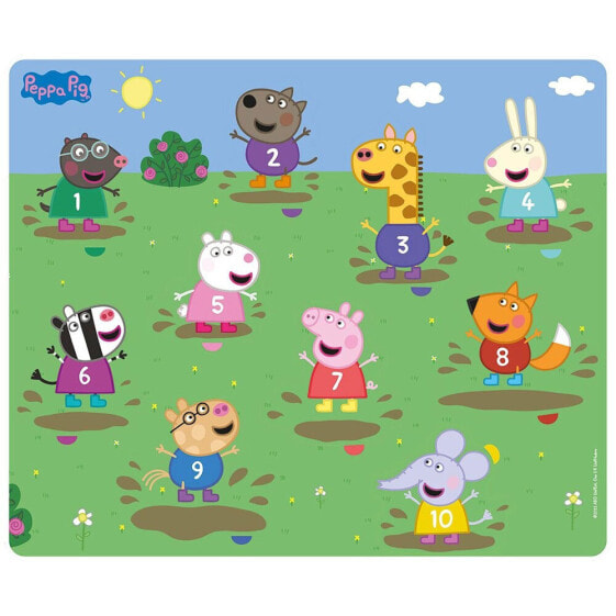 PEPPA PIG Wood Puzzle Colors