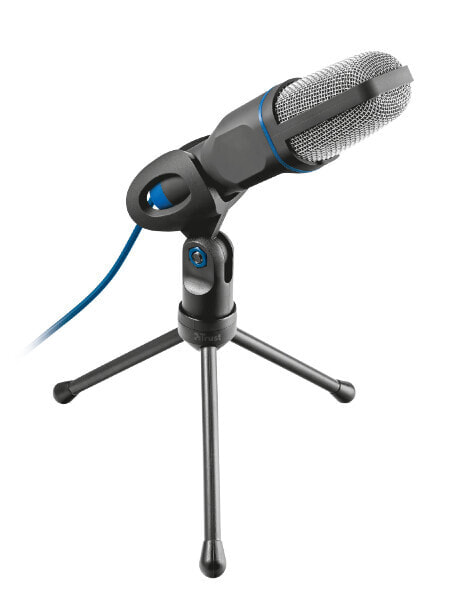 Trust Mico - PC microphone - Verkabelt - USB - Schwarz - 1,8 m - 130 mm
