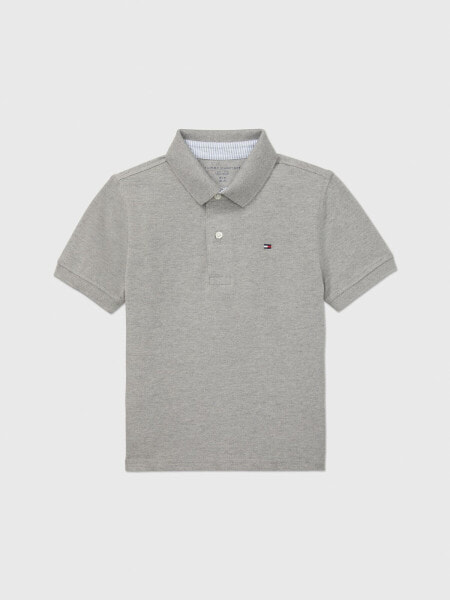 Kids' Flag Logo Stretch Polo