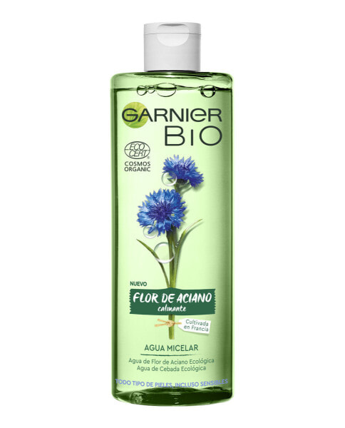 Garnier Bio Ecocert Micellar Water Успокаивающая мицеллярная вода для чувствительной кожи, с экстрактом василька 400 мл