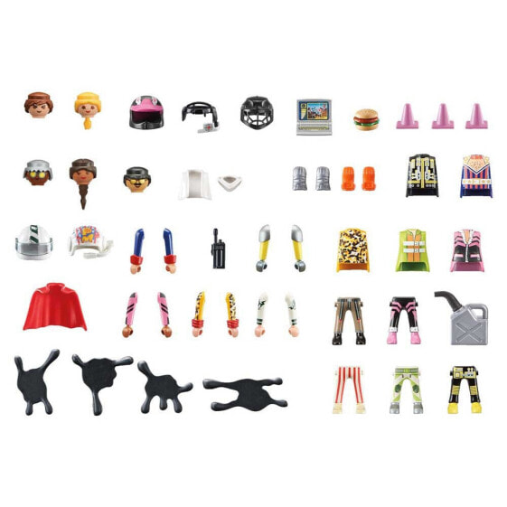 PLAYMOBIL My Figures: Stunt Show Construction Game