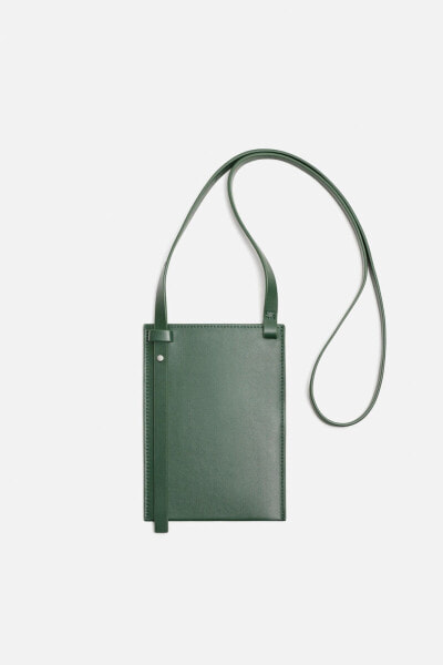 LEATHER MINI CROSSBODY BAG