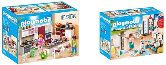 Playmobil 9269 Large Family Kitchen, Single