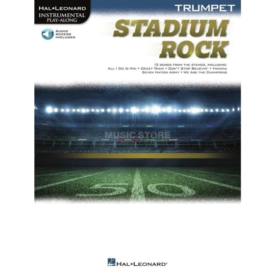 Hal Leonard Instrumental Play-Along: Stadium Rock for Trumpet