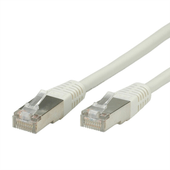 VALUE Patchkabel Kat.5e FTP grau 15 m - Cable - Network
