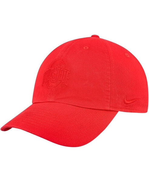 Men's Scarlet Ohio State Buckeyes Heritage86 Logo Performance Adjustable Hat