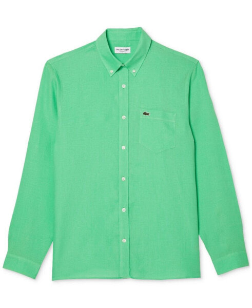 Men's Regular-Fit Linen Shirt