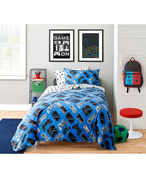 Gamer 100% Organic Cotton Full Bed Set