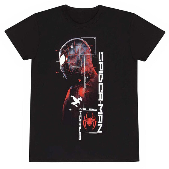 HEROES Spider-Man Miles Morales Video Game Suit Specs short sleeve T-shirt