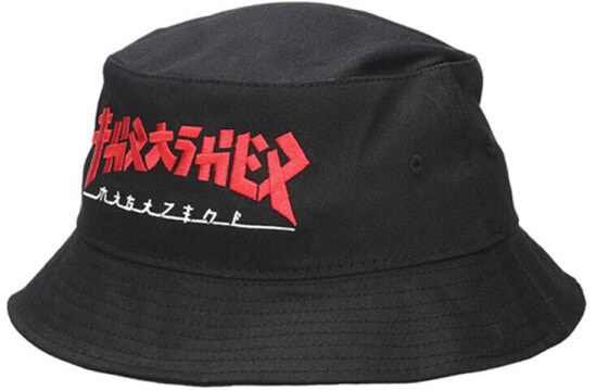 Шляпа рыбацкая Thrasher Godzilla Bucket Hat TRA-CAP-001-BLK