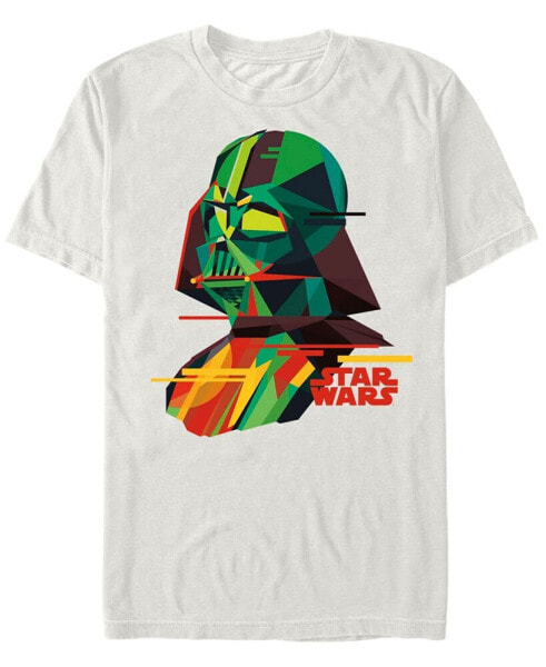 Star Wars Men's Classic Geometric Darth Vader Short Sleeve T-Shirt