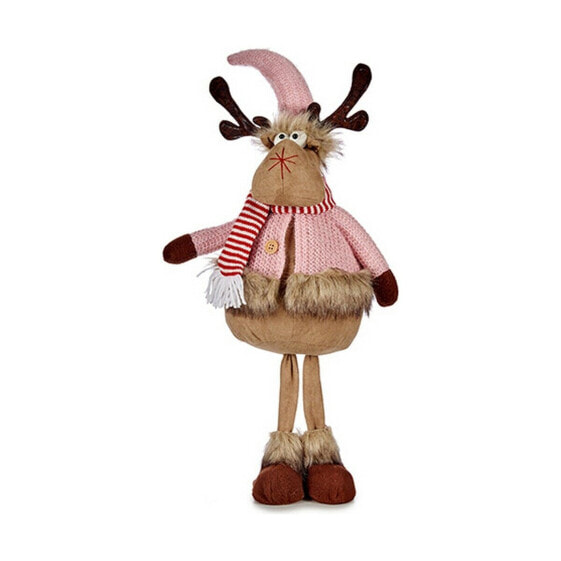 Christmas Reindeer Pink Brown 24 x 63 x 27 cm