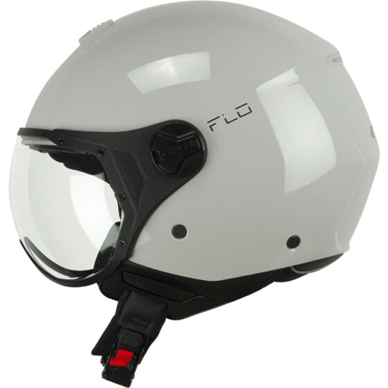 Шлем для мотоциклистов CGM 167A FLO Mono Short Screen открытое лицо