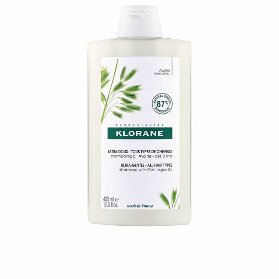 Klorane Ultra Gentle Shampoo Ультрамягкий шампунь с овсяным молоком для всех типов волос 400 мл