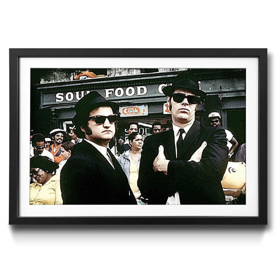 Gerahmtes Bild Blues Brothers