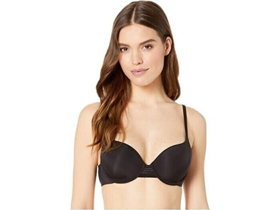 Le Mystere Women's 246907 Black Second Skin Back Smoothing T-Shirt Bra Size 34DD