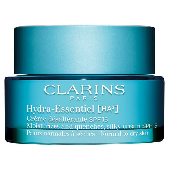 Moisturizing day cream for normal to dry skin SPF 15 Hydra Essentiel (Moisturizes and Quenches Silk y Cream) 50 ml