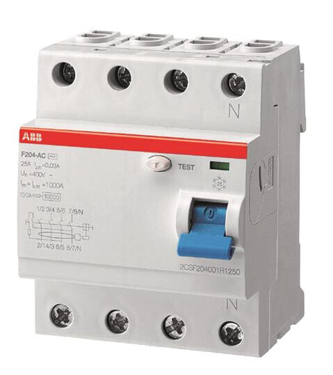 ABB 2CSF204101R2400 - Residual-current device - Multicolor - Metal,Plastic - 360 g