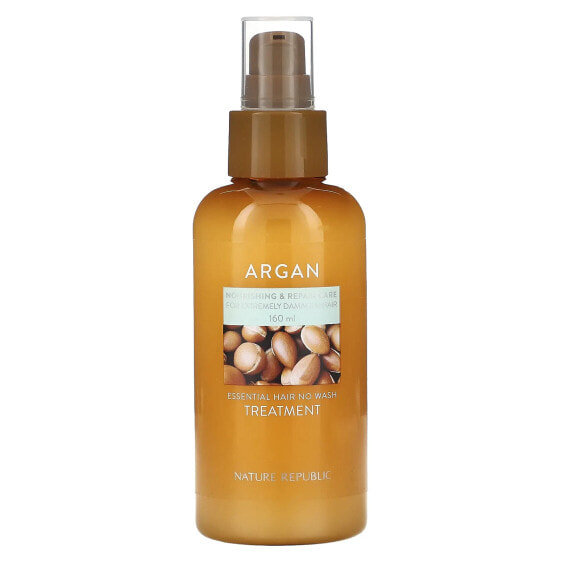 Argan Essential Hair No Wash Treatment, 5.41 fl oz (160 ml)